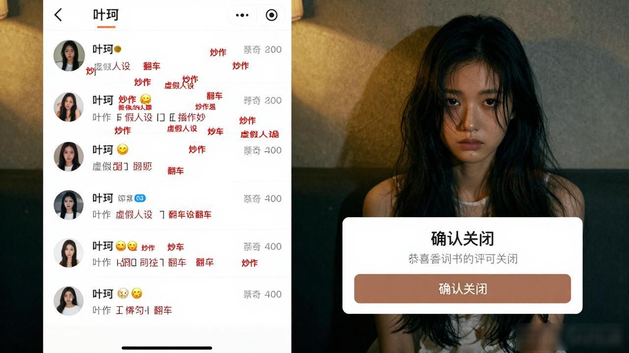 叶珂不堪网络暴力宣布退网，明星因黑料被扒真相大白！